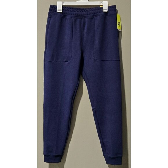 All In Motion Dark Blue Heavy Waffle Knit Athletic Joggers Pants -- Small 28/30 - Picture 1 of 7